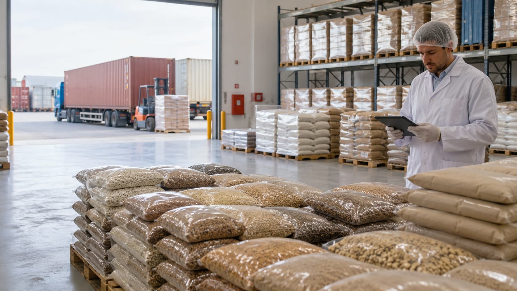 Importadora de alimentos: segurança e logística para abastecer com confiança