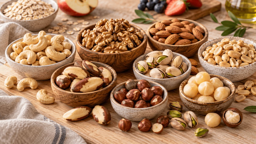 Benefícios das oleaginosas: guia completo para a saúde