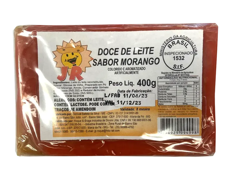 Doce de Leite com Morango