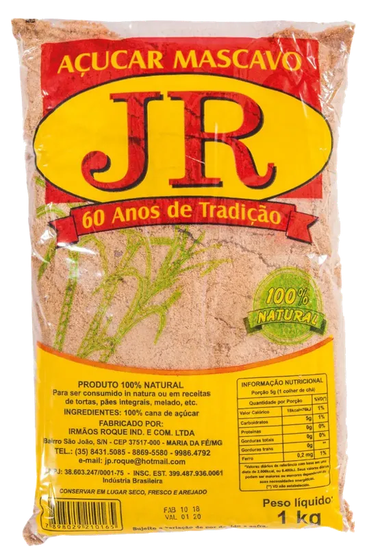 Açúcar Mascavo Jr 1kg