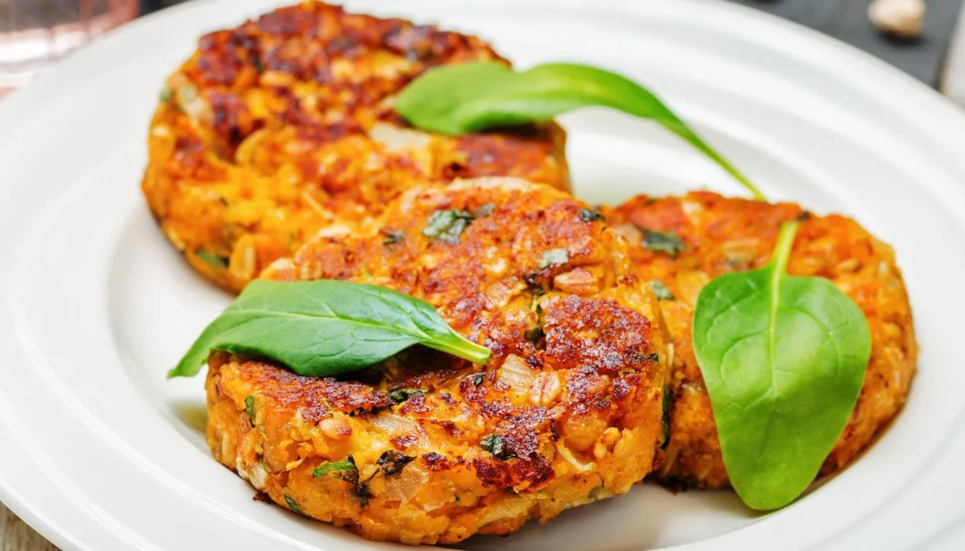 Hambúrguer de Grão de Bico